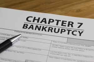 Documents for filing bankruptcy Chapter 7